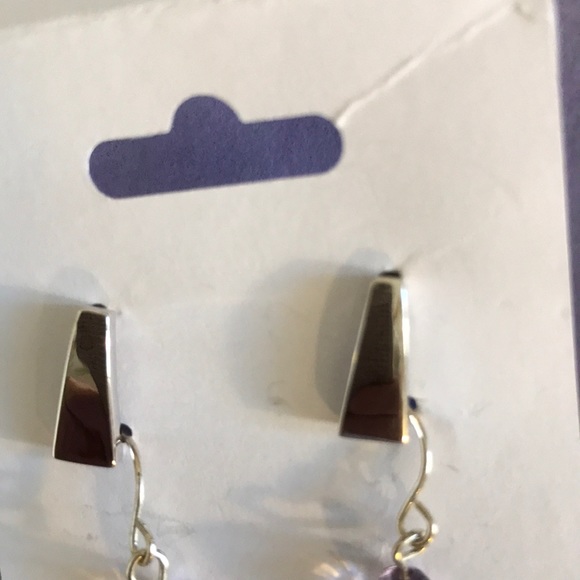 Two pairs of sterling silver earrings - Picture 2 of 4